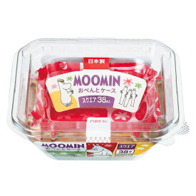 【先着】最大400円OFFクーポン有！ おかずカップ ムーミンお弁当ケース スクエア 38枚入り （ MOOMIN お弁当カップ レンジ対応 オーブン対応 おかず入れ 子供 日本製 角型 弁当 おかず カップ レンジOK お弁当用 子供用 幼稚園 保育園 キッズ ） 【3980円以上送料無料】