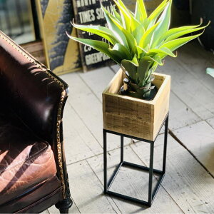 プランター スクエアプランターボックススタンド Mサイズ ( プランターカバー プランター台 フラワーラック フラワースタンド 飾り台 木 フラワー スタンド 花台 室内 飾る 台 脚付き 置く