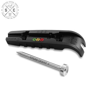 yAEgbgzXe[L STEAK CHAMP Ă THERMOMETER 3 COLOR LED i Xe[Lxv   xv ϔM o[xL[ Xe[L`v LEDCg pxv Xe[L jy3980~ȏ