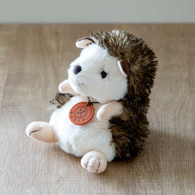 ぬいぐるみ potte ハリネズミ （ ヌイグルミ はりねずみ 動物 雑貨 インテリア アニマル グッズ ベビー 赤ちゃん プレゼント ギフト かわいい 縫いぐるみ 人形 手乗り 小さい 癒しグッズ 子ども キッズ 出産祝い 女の子 男の子 ） 【3980円以上送料無料】