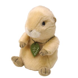 ぬいぐるみ potte プレーリードッグ （ ヌイグルミ 動物 手のひらサイズ ふわふわ 雑貨 インテリア アニマル プレゼント かわいい 人形 手乗り 小さい おもちゃ 玩具 癒しグッズ 子ども キッズ 女の子 男の子 ）【3980円以上送料無料】