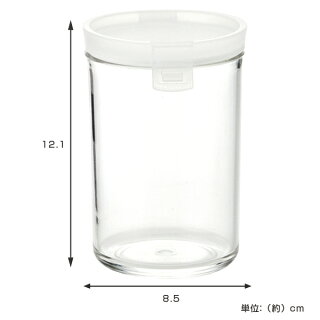 楽天市場 保存容器 アクリルキャニスター 円筒型 380ml プラスチック製 プラスチック保存容器 丸型 筒型 円柱形 キッチン用品 キッチン雑貨 アクリル キャニスター クリア 透明 食品保存 3980円以上送料無料 お弁当グッズのカラフルボックス