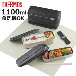 �T�[���X �ٓ��� 1100ml �t���b�V�������`�{�b�N�X DSD-1105W �i THERMOS �ٓ� �����`�{�b�N�X �X�e�����X �H��@�Ή� ���ٓ� ��i ��i�ٓ��� �� �t�� �Z�b�g �d�� ���q �j�q �ۗ� �����` �o�b�O �P