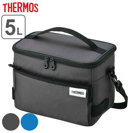 保冷バッグ 5L サーモス ソフトクーラー （ thermos クーラーバッグ 折りたたみ 保冷 5リットル 小型 コンパクト 2WAY エコバッグ 軽量 折り畳み ランチバッグ メッシュポケット付き ショルダーベルト クーラートートバッグ ）【3980円以上送料無料】