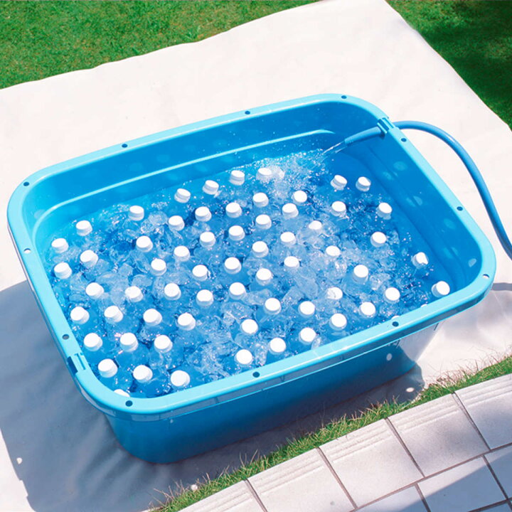 楽天市場】角型タライ 120L 水抜き栓付き （ 送料無料 角型 タライ 120 