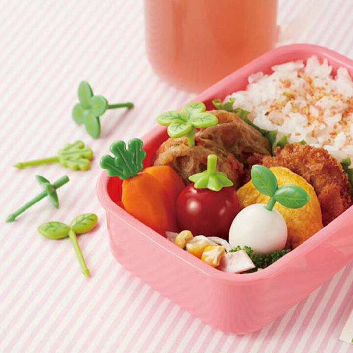 楽天市場 ピック はっぱのピック2 8本入り お弁当グッズ キャラ弁 子供用 お弁当ピック お弁当用 ピックス デコ弁 3980円以上送料無料 お弁当グッズのカラフルボックス