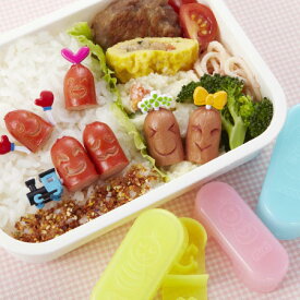 ウインナー抜き型 アレンジセット （ キャラ弁 お弁当グッズ ウインナー 型 抜き型 デコ弁 ） 【3980円以上送料無料】