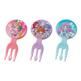 ピック お弁当 トロピカル～ジュ！プリキュア 3本入り フォークピック （ トロピカルージュプリキュア お弁当ピック おかずピック 弁当 飾り 子供 日本製 お弁当用 子供用 幼稚園 保育園 プリキュア キャラクター ） 【3980円以上送料無料】