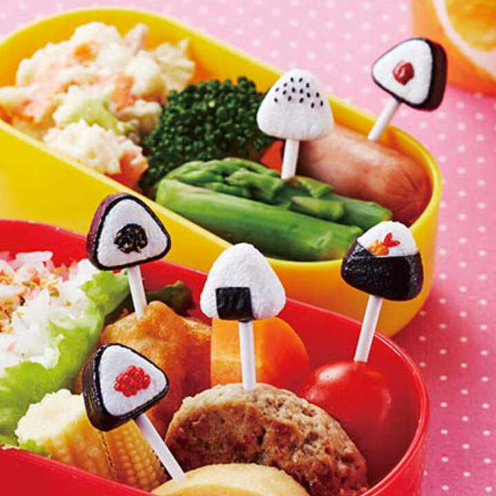 楽天市場】ピック 6本入り おにぎりピック （ お弁当ピック おかず 