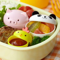 おかずカップ どんぶりアニマルカップ （ お弁当カップ お弁当グッズ おかず容器 ふた付き 小分け容器 デ…