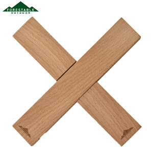 鍋敷き 木製 アウトドア ポットスタンド レクタングル FORESTABLE 籐芸 ( なべ敷き 鍋敷 鍋しき クロス キャンプ 鍋置き 鍋じき なべしき タブレットスタンド キッチンツール キャンプ飯 ビー