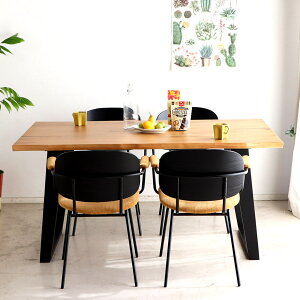 ダイニングテーブル 幅150cm ノト 木製 オーク突板 ( 送料無料 4人掛け 4人用 テーブル 食卓 天然木 長方形 完成品 木目調 一枚板風 北欧風 スタイリッシュ モダン おしゃれ ) 【3980円以上送