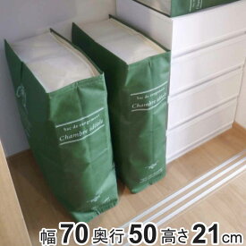 収納袋 ストレージブックス 幅70×奥行50×高さ21cm （ 布団収納 棚上 収納 マルチ収納 クローゼット収納 本型 ブック型 布団 ふとん 衣類 整理 衣類整理 不織布 すき間収納 クローゼット 布団袋 衣類収納 衣類袋 おしゃれ ） 【3980円以上送料無料】