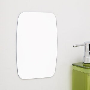 バス収納 磁着マグネット 磁着SQ マグネットバスミラー ( 磁着 鏡 ミラー バスミラー 磁石 マグネット 浴室 バスルーム お風呂 割れにくい プラスチック製 壁面 )【3980円以上送料無料】