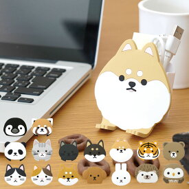 フック 吸着 スティッキーフックポケット アニマル （ ポケット付き 壁面収納 壁 引っ掛け 穴開けない 小物収納 小物入れ 吊り下げ スマホ 眼鏡 スタンド 文房具 動物 グッズ 洗面所 鏡 バスルーム お風呂 冷蔵庫 タイル 水抜き穴 ）【3980円以上送料無料】