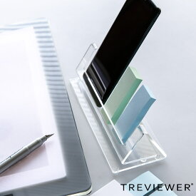 トレースタンド トレビュアー トレース台専用 アクリル製 TREVIEWER （ トレー トレイ アクリル 日本製 収納 文房具 卓上 スタンド スリム 透明 クリア 電卓 スマートフォン 置き デスク 画材道具 おしゃれ 小物収納 ）【3980円以上送料無料】