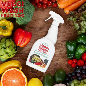 yAEgbgz ؐ 750ml Veggi Wash Fruit Too gK[ Xv[ i I[KjbN xWEHbV ؗp t[c ʕ ʐ  t ʕp ؗp 䏊p t̐ j