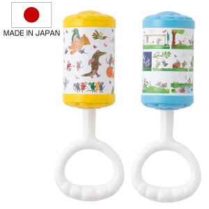 ガラガラ コロン レオレオニ ベビー おもちゃ ( ラトル にぎにぎ ファーストトイ 日本製 贈り物 ギフト 赤ちゃん 子供 男の子 女の子 玩具 ベビーラトル 音が鳴る ベビー用品 ベビーおもち