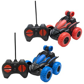 ラジコンカー アクションラジコン 360度回転 ※色は選べません （ おもちゃ ラジコン 子供向け 車 くるま 玩具 人気 ギフト 男の子 女の子 かっこいい リモコンカー 大人 子供 遊び 簡単操作 乾電池式 クリスマス 誕生日 プレゼント ）【3980円以上送料無料】