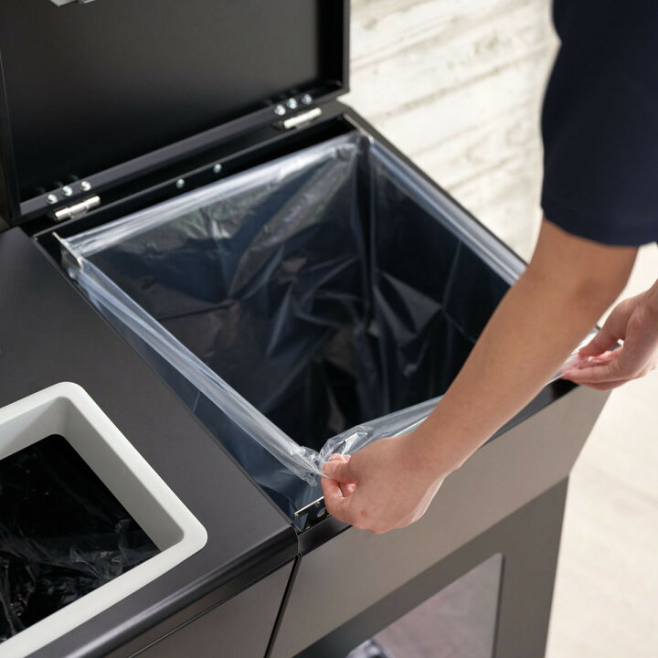 楽天市場】【法人限定】 屋内用ゴミ箱 100L 業務用ダストボックス ブラック色 リサイクルボックスAP ( 送料無料 山崎産業 コンドル 屋内用 分別 ゴミ箱 分別 業務用 ゴミ箱 ごみ箱 分別ごみ箱 屋内 ごみばこ 分別用 丸穴 角穴 窓付き 日本製 )【3980円以上送料無料 ...