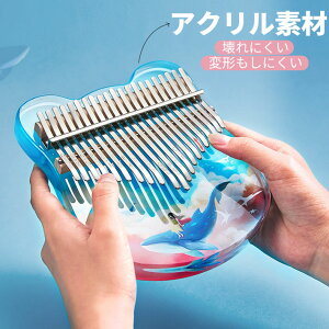 親指ピアノ カリンバ 初心者 指ピアノ 17キー アフリカ楽器 フィンガーピアノ 指ムビラ 17鍵指ピアノ チューナーハンマー お子様 プレゼント 全2色