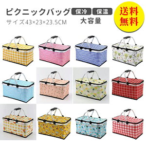 【送料無料】保冷バッグ 保冷バスケット おしゃれ ピクニック レジカゴ型 エコバッグ レジカゴ 買い物かご バスケット 運動会 ランチボックス ショッピングカート 折りたたみ クーラーバス