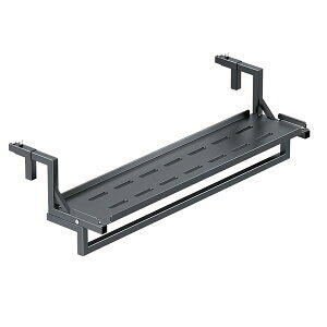 バルコニー テーブル ベランダ テーブル ガーデンテーブル 金属 さまざまな手すりに適しています 屋外 パティオテーブル スペースを節約 バルコニーテーブル 屋外用デッキレール吊り下げ