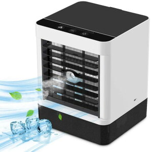 冷風扇 扇風機 USB給電式 卓上冷風機 サーキュレーター 3段階風量 抗菌フィルター 冷風 低ノイズ 加湿機能 強風 小型 ミニエアコン 熱中症と暑さ対策 車中泊 オフィス キャンプテント 寝室