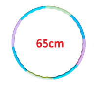 キッズ フラフープ パステル 組立式 分解 組み立て式フラフープ 直径65cm 内径60cm オシャレ パステルカ…
