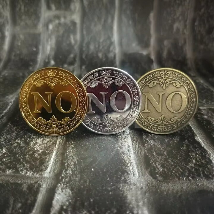 楽天市場】Yes/No 意思決定コイン コイントス 表か裏 ゴールド 