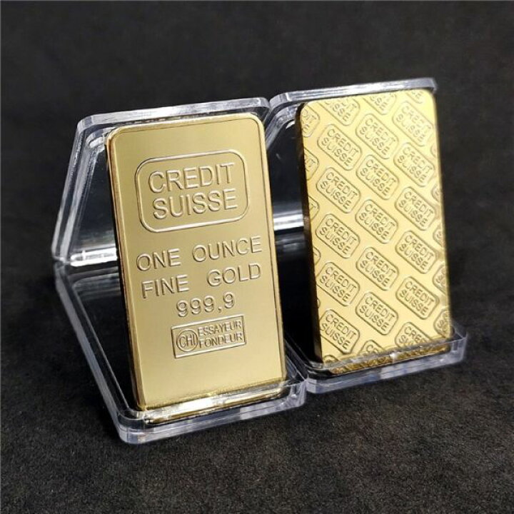 楽天市場】クレディスイス ゴールド インゴット1oz 1オンス レプリカ 