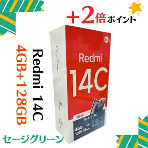 u+2{|CgEViv VI~(Xiaomi) Redmi 14C 4GB+128GB Z[WO[ 6.88C`fBXvC SIMt[ 6941812766491