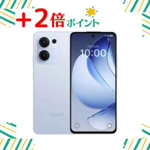 �u+2�{�|�C���g�E�V�i�vOPPO Reno13 A 8G+128G SIM�t���[ [�A�C�X�u���[]4580038872061