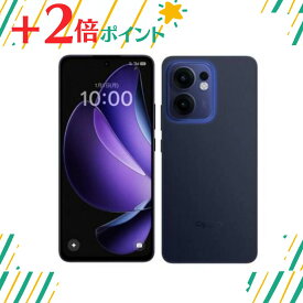 「+2倍ポイント・新品」OPPO Reno13 A 8GB+128GB OPG05 [ルミナスネイビー] 4941787137007