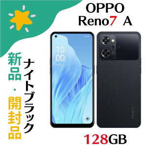 u+2{|CgEViv OPPO Reno7 A X^[[ubN A2010P 6GB/128GB Ymobile  SIMt[4549046134714