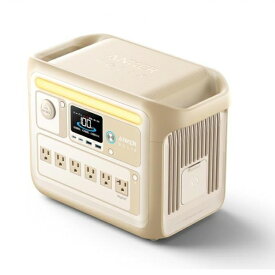 「+2倍ポイント・新品」アンカー Anker Solix C1000 ポータブルパワーステーション A1761521ベージュ Portable Power Station ソリックス 充電 チャージ 地震 停電 防災 災害 電池 ポータブル電源 アウトドア 屋外 高容量 非常用 バッテリー キャンプ イベント 4571411214240