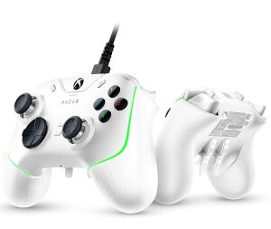 �u+2�{�|�C���g�E�V�i�vRazer Wolverine V2 Chroma White PC&XBOX�p�R���g���[���[ Windows Xbox PC�Ή� RZ06-04010200-R3M1 4571585634929