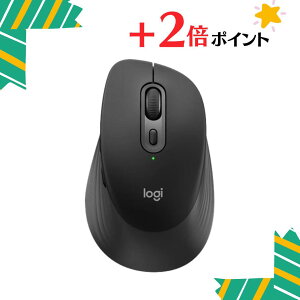 �u+2�{�|�C���g�E�V�i�v���W�N�[�� Logicool ���C�����X�}�E�X Signature Comfort M840 L M840LBK �u���b�N Bluetooth 6�{�^�� �É� 4943765068082
