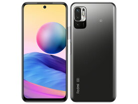 「+2倍ポイント・新品」XIAOMI Redmi Note 10 JE XIG02 グラファイトグレー SIMフリー　4GB 64GB 4941787083991