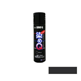 染めQエアゾール ブラックグレー 70ml スプレー 紙 布 を 染める 染料 塗装 布用 革用 革 レザー 衣類 用 木材 靴 染Q 染め Q 染めキュー キュー