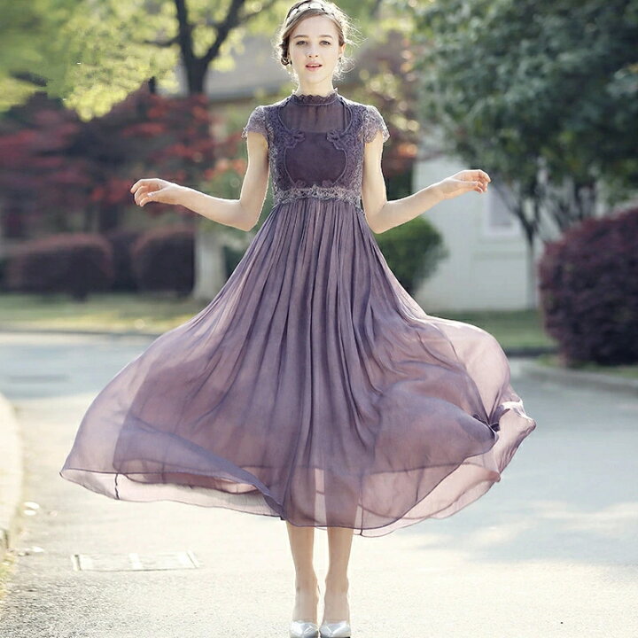 楽天市場】一部即納 パーティードレス 結婚式ワンピース ワンピース  