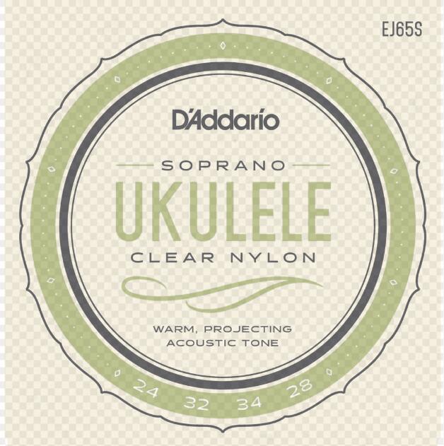 D'Addario　ウクレレ弦　ソプラノ　EJ65S