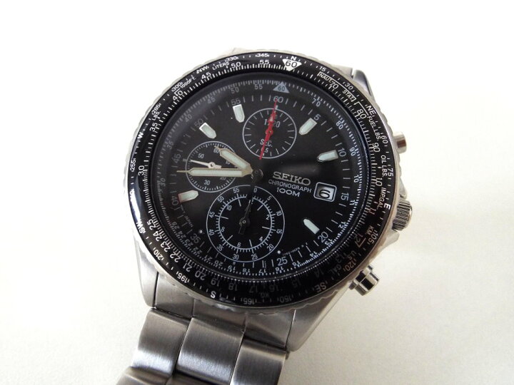 セイコー 腕時計 クロノグラフ7T92-OCFO 腕時計(アナログ) .id