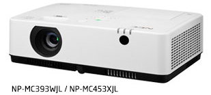 液晶プロジェクター シャープNECディスプレイソリューションズ NP-MC453XJL XGA(1024×768ドット)！