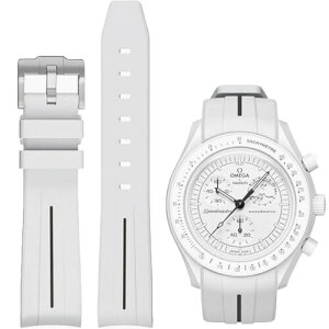 20mm voh for Omega X Swatch MoonSwatch rvxg IKƃXEHb`oh Soh IK Speedmaster bNXAZCR[ SEIKOp 20mm VRxg hh