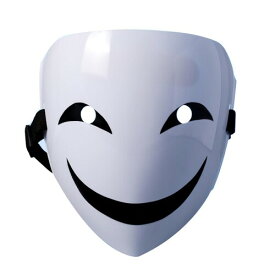 (GOODCHI) ホラーマスク 笑顔 仮面 コスプレ 変装グッズ ハロウィン パーティー お面 幽霊 お化け屋敷 学園祭 文化祭 舞踏会
