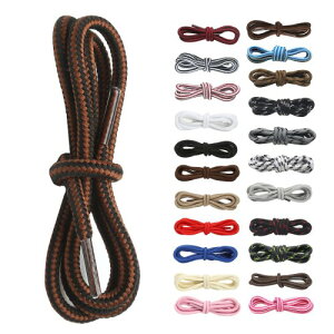 (Amerlery) �C�Ђ� �ەR �V���[���[�X 100cm 120cm 140cm 160cm 4mm�� �u�[�c�p �C�R Shoelaces 2����(4�{) �K���o�R�C�A�u�[�c�A��ƌC�A�J�W���A���V���[�Y (�Ԓ�/��, 100cm)