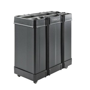 �܂肽���ݎ��]�ԗp �܂肽���ݗ֍s�{�b�N�X �L���X�^�[�t�� B&W foldon box for BROMPTON DAHON K3