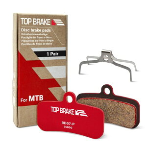 Top Brake �o�C�N �u���[�L �p�b�h �t�B�b�g Shimano Saint BR M810 M820 Zee M640 Tektro HD M745 735725 TRP SL �X���[�g T4�p �p�t�H�[�}���X �I�[�K�j�b�N ���� �R���p�E���h - ���b�h
