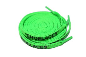 (BlackWorks) SHOELACES シューレース 種類 サイズ 選択可能 フラットタイプ 靴紐 平紐 スニーカーカスタム (140cm, Green)
